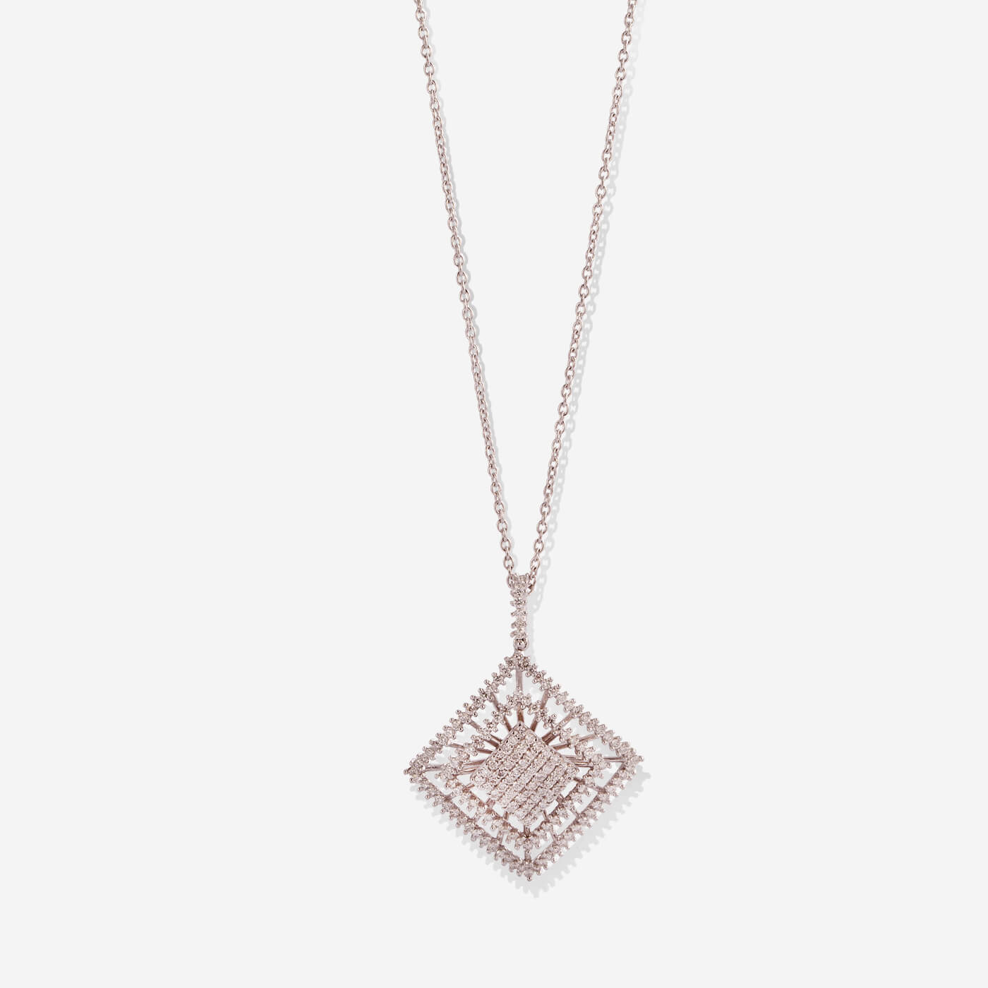 white-gold-square-pave-diamonds-necklace-ref-rg02409-cadaro-jewellery